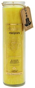 Arome Wysoka świeca zapachowa Czakra Mądrość, zapach kwiatowy, 320 g