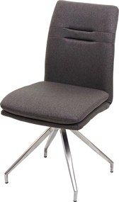 Krzesło do jadalni MCW-H70,  szaro-brązowy