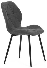 Zestaw krzeseł do jadalni CT-285 GREY2, 4 szt.