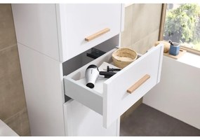 Biała szafka łazienkowa 184x45 cm Quickset 383 – Pelipal