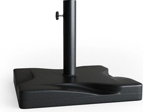 Stojak na parasol czarny 42x42x37