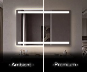 Lustro Ścienne do Sypialni Podświetlane LED L09