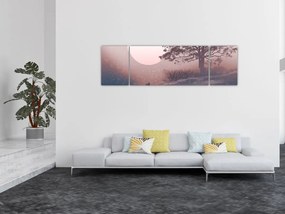 Obraz - Zakochana para (170x50 cm)