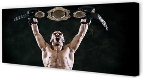 Duży obraz na płótnie Mistrzowski Pas I Determinacja