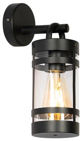 Zewnetrzna Industrialna lampa ścienna zewnętrzna czarna IP44 - RubenPrzemysłowy Oswietlenie zewnetrzne