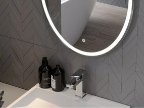 Mexen Elz lustro łazienkowe podświetlane 60 x 80 cm, LED 6000K, antypara - 9802-060-080-611-00