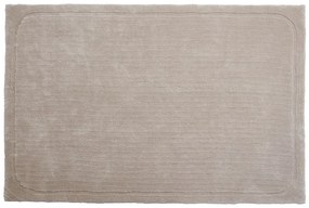 Dywan ze średniej długości włosiem - 160 x 230 cm - Taupe - VELINA