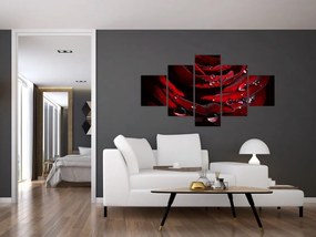 Obraz - Detal róży (125x70 cm)