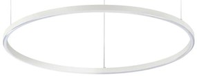 Ideal Lux - LED Żyrandol na lince ORACLE SLIM LED/38W/230V 3000K śr. 70 cm biały