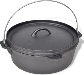 Żeliwny garnek myśliwski 5,6L z akcesoriami F5-H96