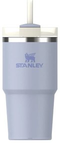 Fioletowy termos ze słomką ze stali nierdzewnej 600 ml Quencher H2.0 FlowState Tumbler Dew Drop – Stanley