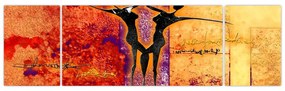 Obraz - Afrykańskie boginie (170x50 cm)