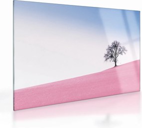 Obraz na szkle - Różowy sen (70x50 cm)