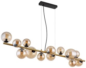 Globo 56135-13H - LED żyrandol na lince RIHA 13xG9/3,5W/230V mosiądz