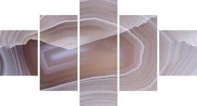 Obraz - Marmurowy agat (125x70 cm)
