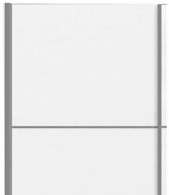 Biała szafa Tvilum Verona, 122 x 202 cm