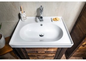 Biała ceramiczna umywalka 60x45 cm Brand – Sapho
