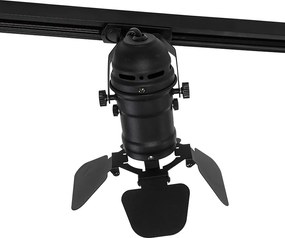 Inteligentny system szynowy czarny 5-świateł w tym Wifi GU10 - Movie