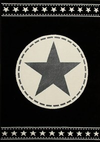 Dywan Koloreo Conversia czarny 180x250 Prostokąt