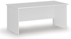Biurko PRIMO WHITE, 160x80 cm, białe
