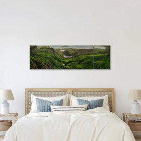 Obraz - Quiraing, Szkocja (170x50 cm)