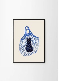Plakat 30x40 cm The Cat’s In The Bag – The Poster Club