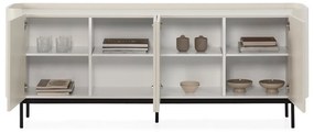 Kremowa komoda 200x80x40 cm Willa – MOME