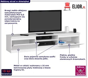 Biała Szafka Pod Telewizor Zinos