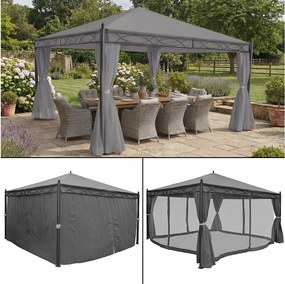 Pergola Calpe I,  szary 4x4m