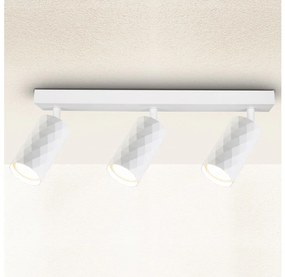 Brilagi - Oprawa punktowa SELE DIAMANT 3xGU10/30W/230V biała