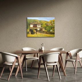 Obraz - Domki letniskowe w lecie (70x50 cm)