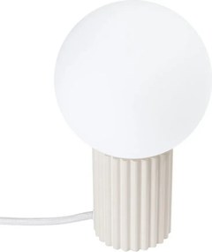 Beżowa jasna lampa stołowa C4-D28