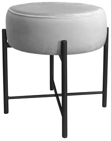 Taboret Pola noga metalowa czarna MG39