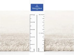 Kremowy okrągły dywan z mieszanki wełny tkany ręcznie ø 160 cm Kari Organic – Villeroy&amp;Boch