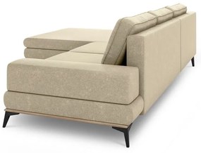 Beżowy rozkładany narożnik Windsor &amp; Co Sofas Planet, lewostronny
