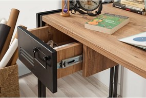 Biurko Cosmo Atlantic Pine and Black