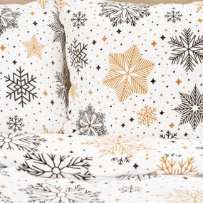 4Home Pościel mikroflanela Golden Frost, 140 x 220 cm, 70 x 90 cm