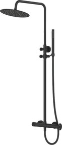 Indus kolumna prysznicowa mechaniczna czarna
