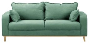 Turkusowa sofa 193 cm Beata – Ropez