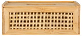 Rattanowo-bambusowy pojemnik na chusteczki Allegre – Wenko