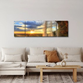 Obraz - Wodospad (170x50 cm)