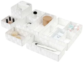 Compactor Organizer do przechowywania do szuflady M TEX, 18 x 12 x 7 cm, biały, M