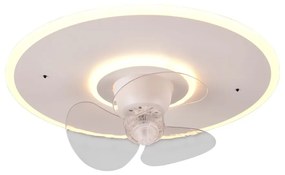 Lampa sufitowa LED w matowym białym kolorze Nybro – Trio