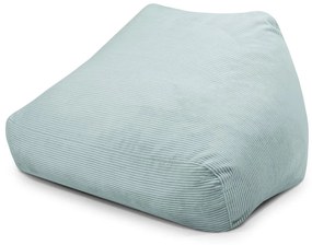 Miętowy sztruksowy worek do siedzenia Sofa Snug – SLOWDOWN