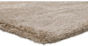 Beżowy dywan 150x80 cm Shaggy Reciclada – Universal