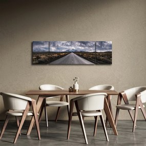 Obraz drogi na pustyni (170x50 cm)