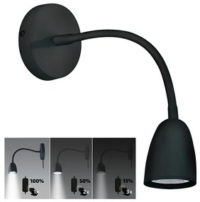 Brilagi - LED Lampka ścienna ściemnialna LED/4W/230V czarny