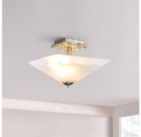 Flambeau STAR-F-S-DS - Lampa sufitowa STAR 2xE27/40W/230V złota