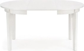 Okrągły stół do jadalni z funkcją rozkładania Sorbus biały