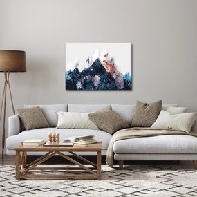 Obraz - Abstrakcyjna góra (70x50 cm)